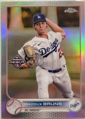 Maddux Bruns [Refractor] #PDC-174