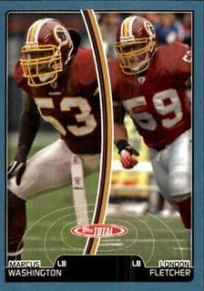 London Fletcher, Marcus Washington