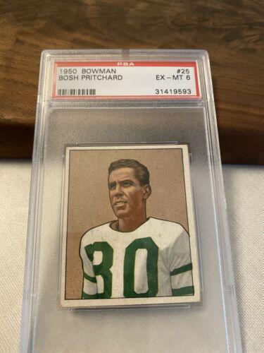 Bosh Pritchard #25 Football Cards 1950 Bowman