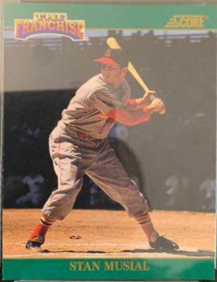 Stan Musial #1 Baseball Cards 1992 Score the Franchise