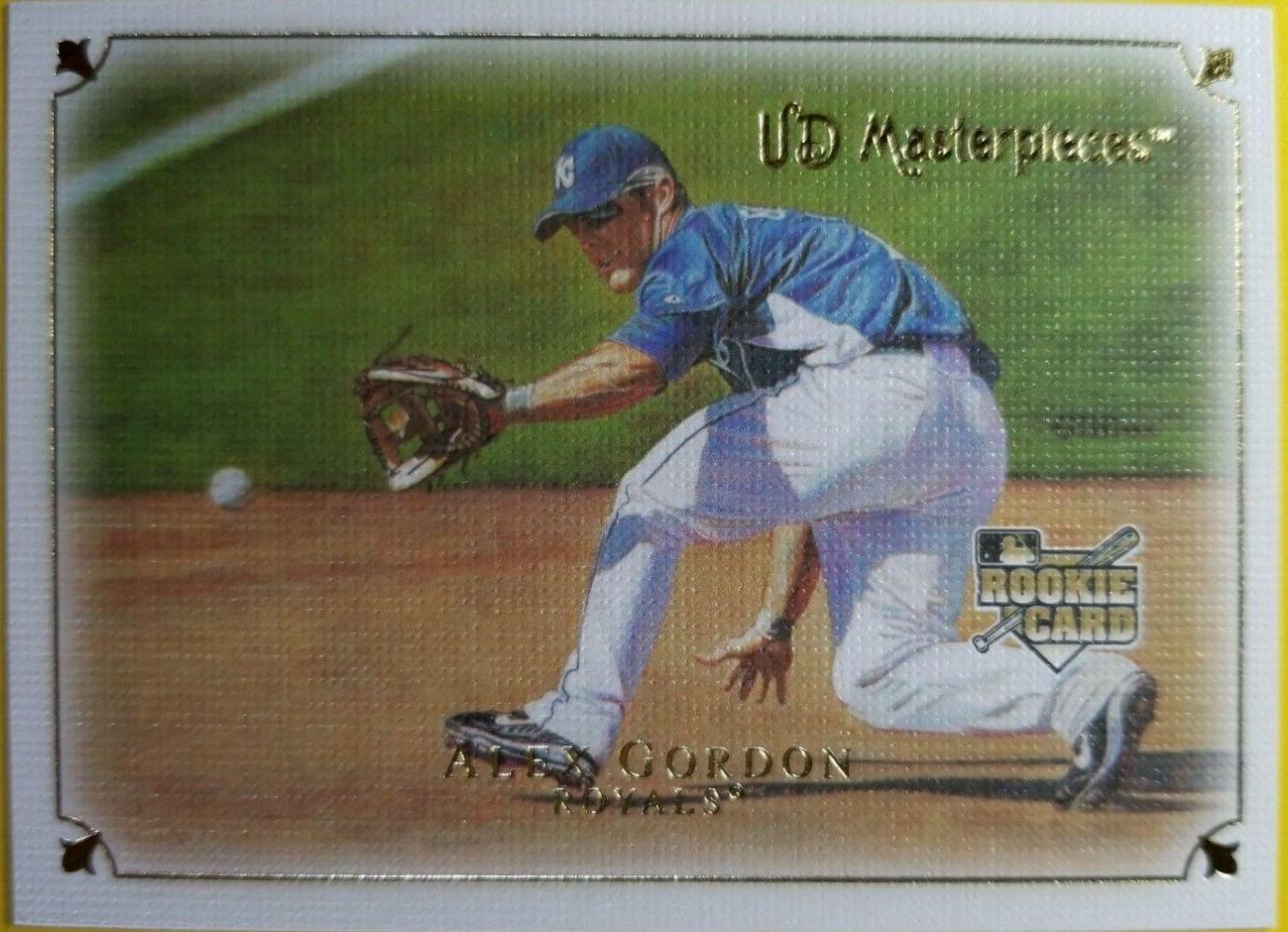 Alex Gordon #65 Baseball Cards 2007 Upper Deck Masterpieces
