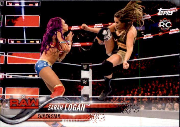 Sarah Logan #R-33 Wrestling Cards 2018 Topps WWE Then Now Forever Roster Update