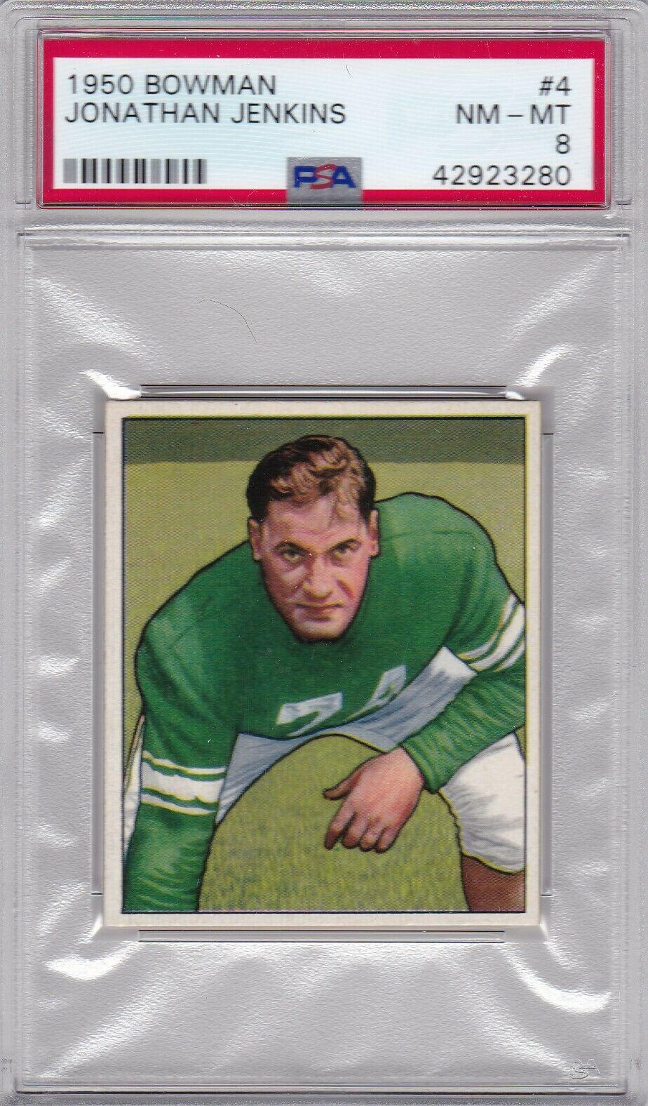 Jonathan Jenkins #4 Football Cards 1950 Bowman