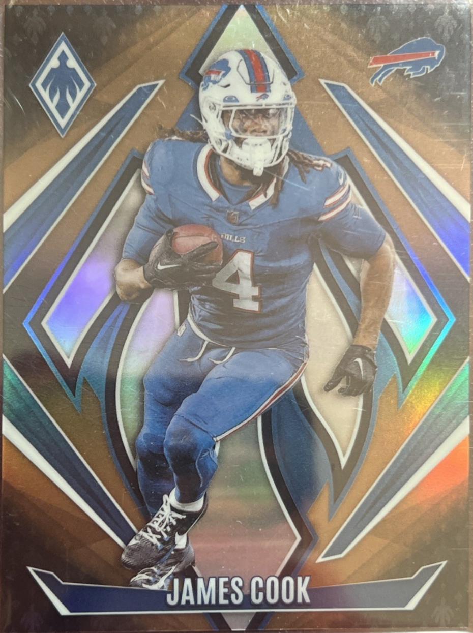 James Cook [Bronze Fade] #74 Prices | 2024 Panini Phoenix | Football Cards