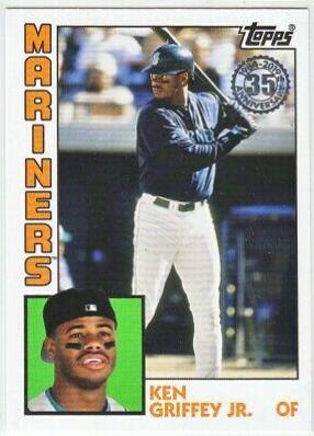 Ken Griffey Jr. #84-33 Baseball Cards 2019 Topps Update 1984 Baseball