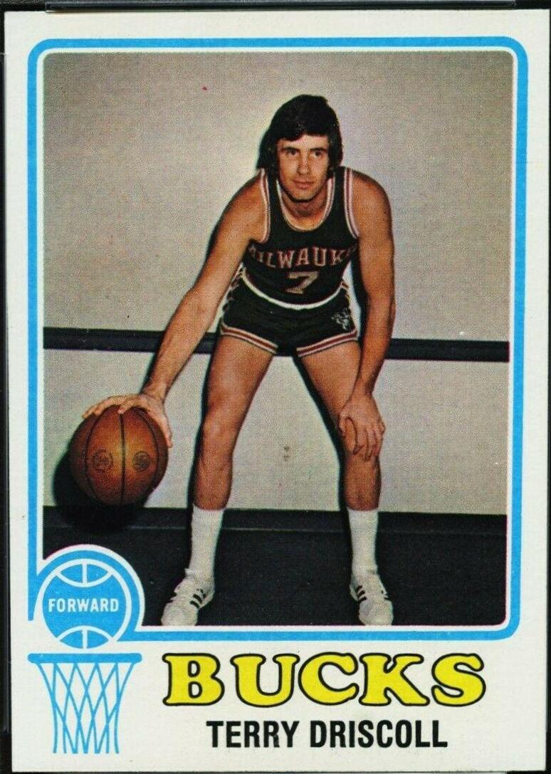 Terry Driscoll #17 Basketball Cards 1973 Topps