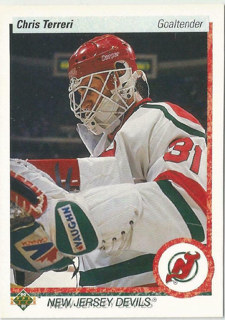 Chris Terreri #183 1990-91 Upper Deck Hockey