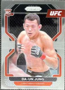 Da un Jung #151 Ufc Cards 2022 Panini Prizm UFC