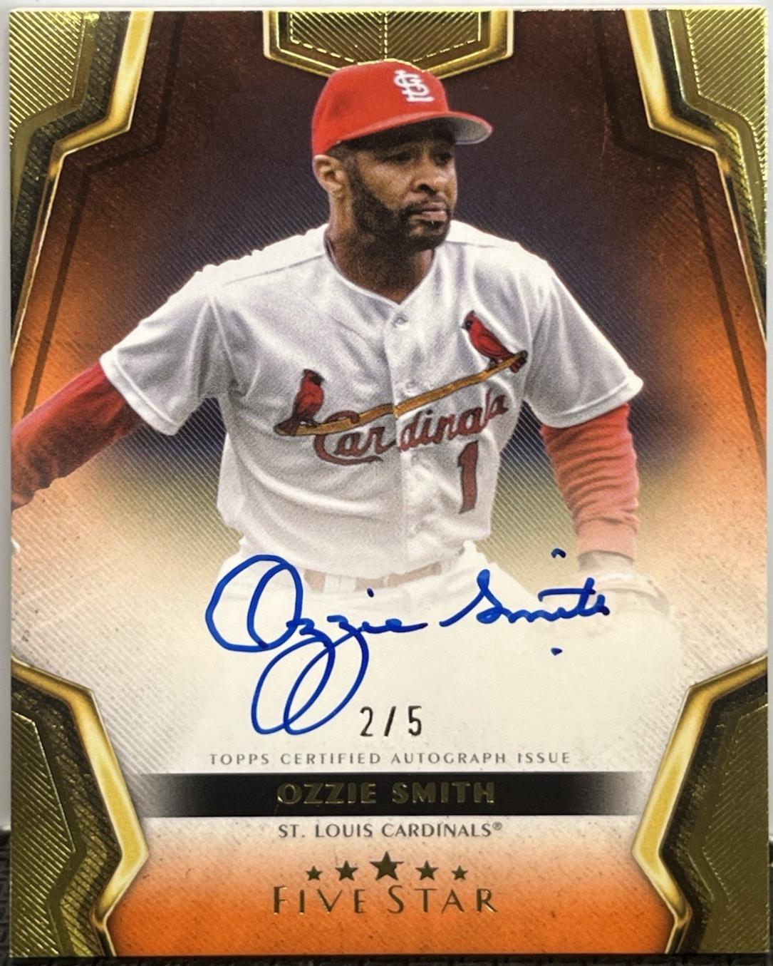 Ozzie Smith  [Red] #FSA-OS