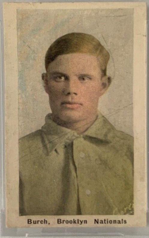 Al Burch Baseball Cards 1911 M116 Sporting Life