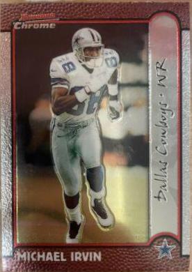 Michael Irvin #132 1999 Bowman Chrome Football