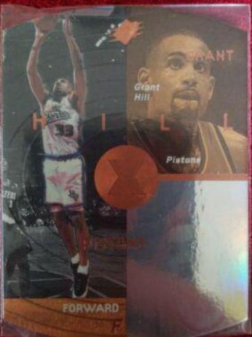 Grant Hill #13 Basketball Cards 1997 Spx