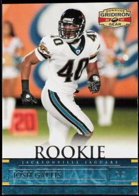 Josh Gattis #155 2007 Panini Donruss Gridiron Gear Football