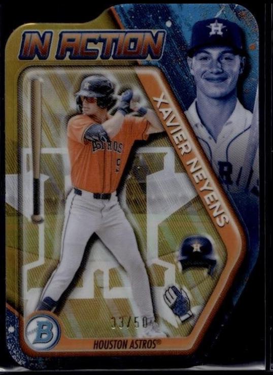 Xavier Neyens [Gold Refractor] #BIA-14