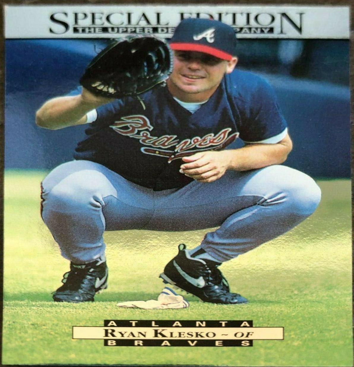 Ryan Klesko #11 Baseball Cards 1995 Upper Deck Special Edition
