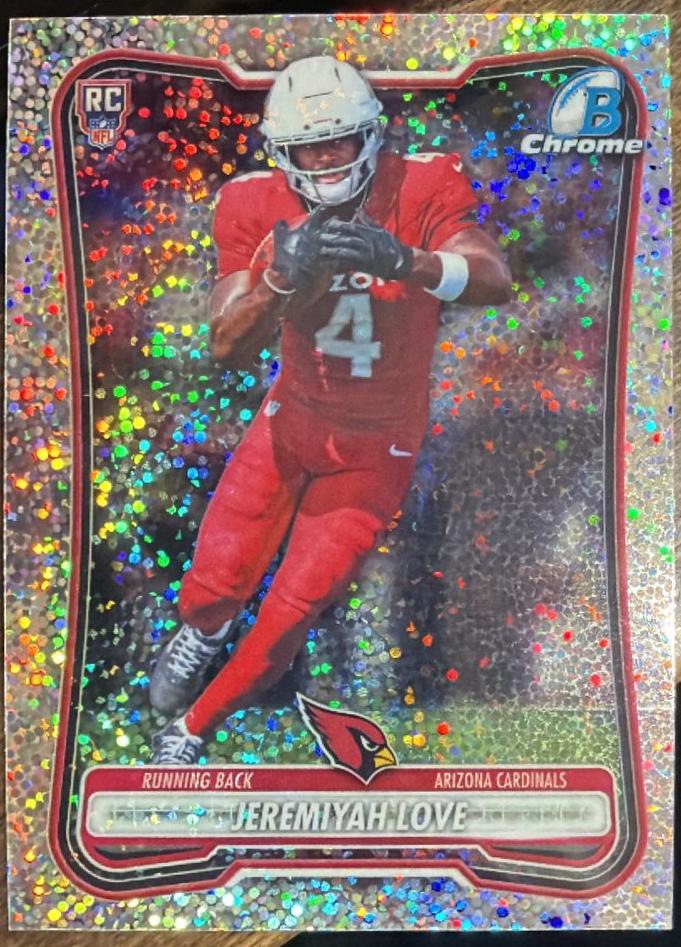 Jeremiyah Love #BCV-143 2026 Bowman Chrome NFL
