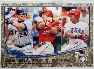 Miguel Cabrera / Mike Trout / Adrian Beltre