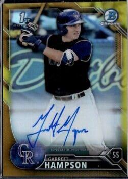 Garrett Hampson [Gold Refractor] #CDA-GH