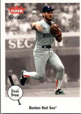 Wade Boggs #91 2002 Fleer Greats Baseball