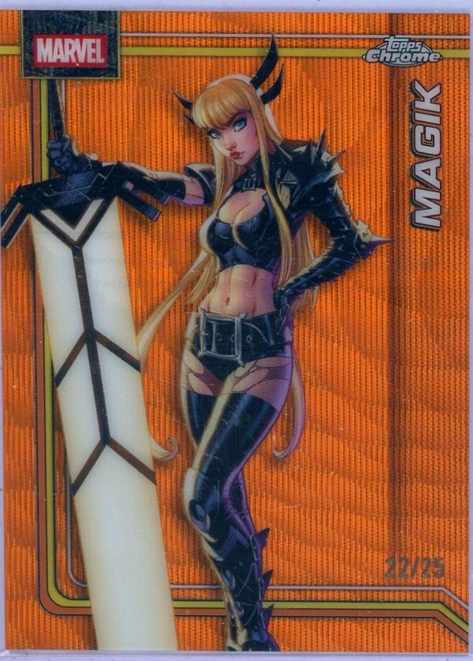 Magik Orange Wave Refractor