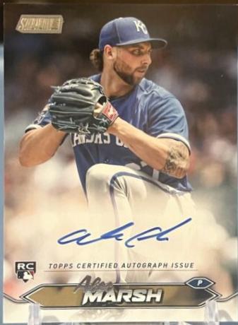 Alec Marsh #SCBA-AM Baseball Cards 2024 Topps Stadium Club Autograph