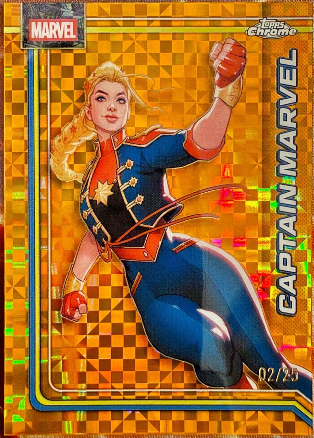 Captain Marvel Orange X-Fractor