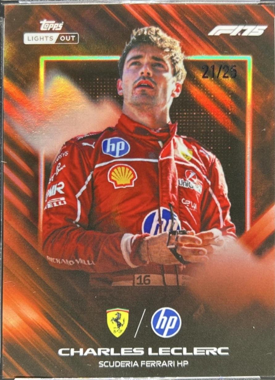 Charles Leclerc [Orange Radiance] Prices | 2026 Topps Lights Out
