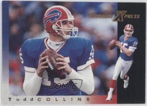 Todd Collins #48 Football Cards 1997 Pinnacle X Press