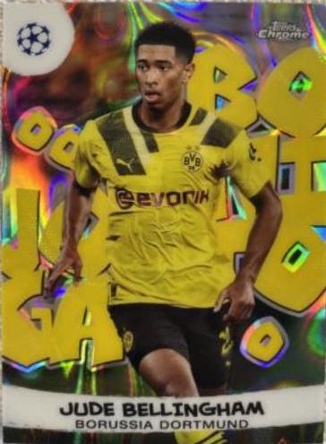 Jude Bellingham #JB-3 Soccer Cards 2022 Topps Chrome UEFA Club Competitions Joga Bonito