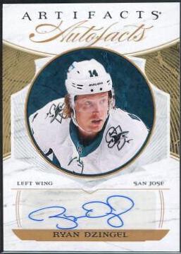 Ryan Dzingel #AF-RD Hockey Cards 2022 Upper Deck Artifacts Auto Facts
