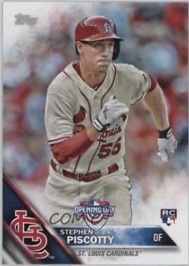 Stephen Piscotty #OD-161 Baseball Cards 2016 Topps Opening Day