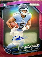 Elic Ayomanor [Autograph Pink] #321 Prices | 2025 Panini Prizm