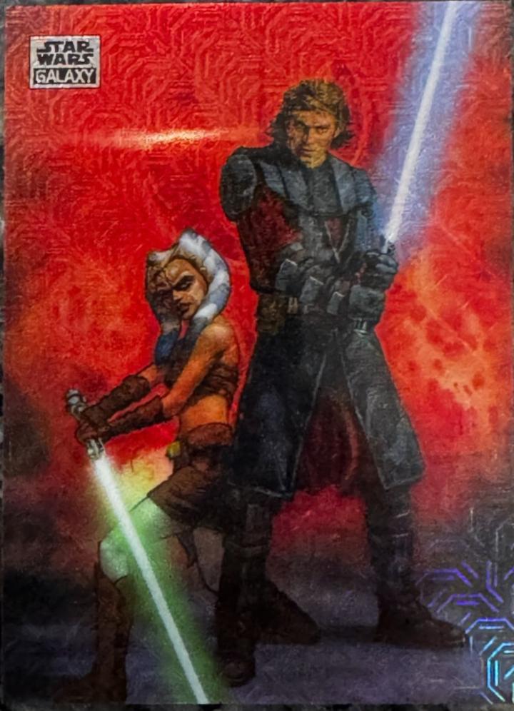 Anakin and Ahsoka [Mojo Refractor] #71 Prices | Star Wars 2025