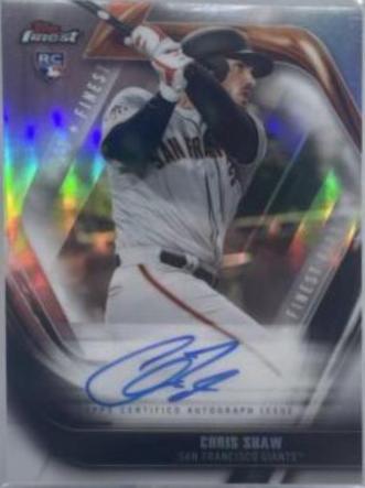 Chris Shaw #FFA-CS Baseball Cards 2019 Topps Finest Firsts Autographs