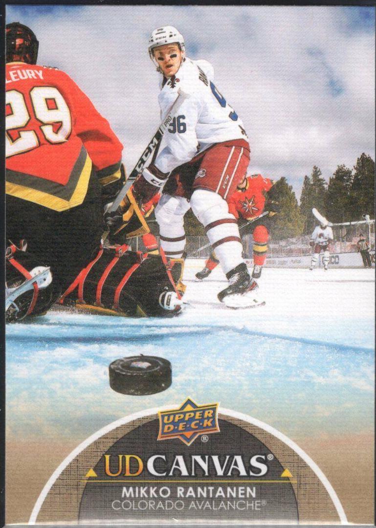 Mikko Rantanen #C22 2021-22 Upper Deck Hockey UD Canvas