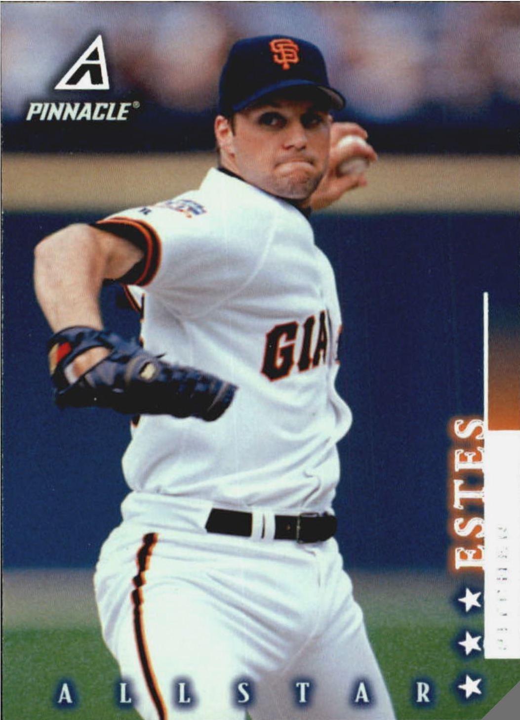 Shawn Estes #5 Baseball Cards 1998 Pinnacle