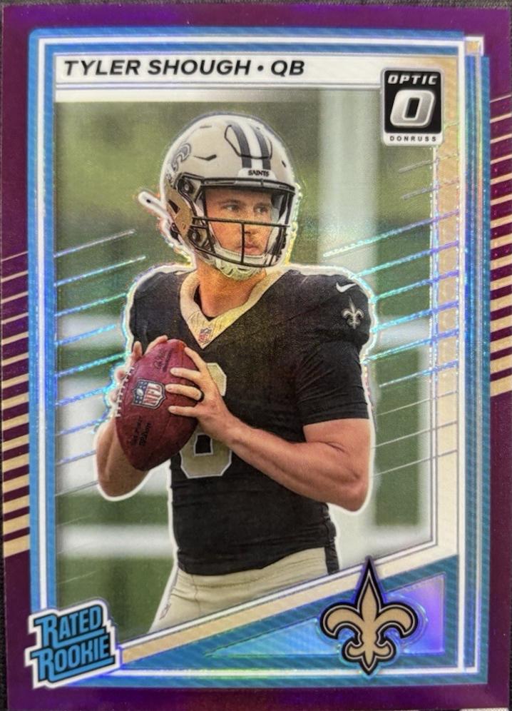 Tyler Shough [Purple Optic Preview] #304 Prices | 2025 Panini