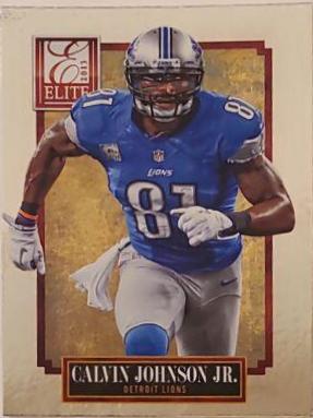 Calvin Johnson Jr. #35 Football Cards 2013 Panini Elite