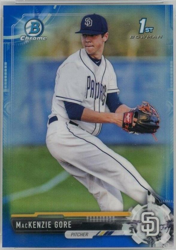 MacKenzie Gore [Blue Refractor] #BDC25