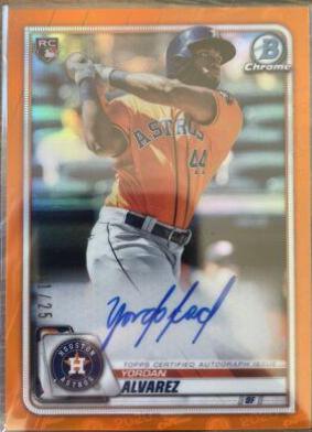 Yordan Alvarez [Orange Refractor] #CRA-YA
