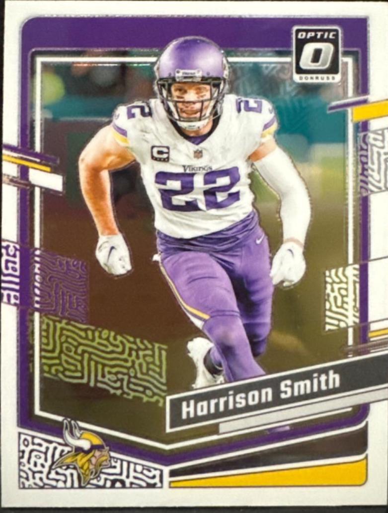 Harrison Smith #123 Football Cards 2023 Panini Donruss Optic