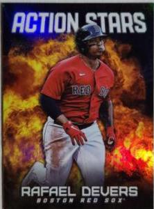 Rafael Devers #AS-14 Baseball Cards 2023 Topps Update Action Stars