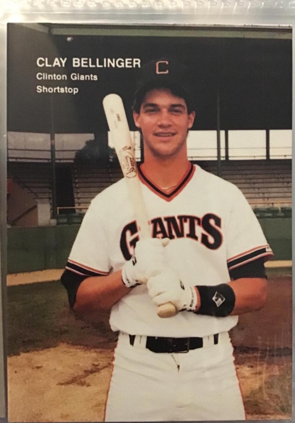 Clay Bellinger #33 Baseball Cards 1990 Best