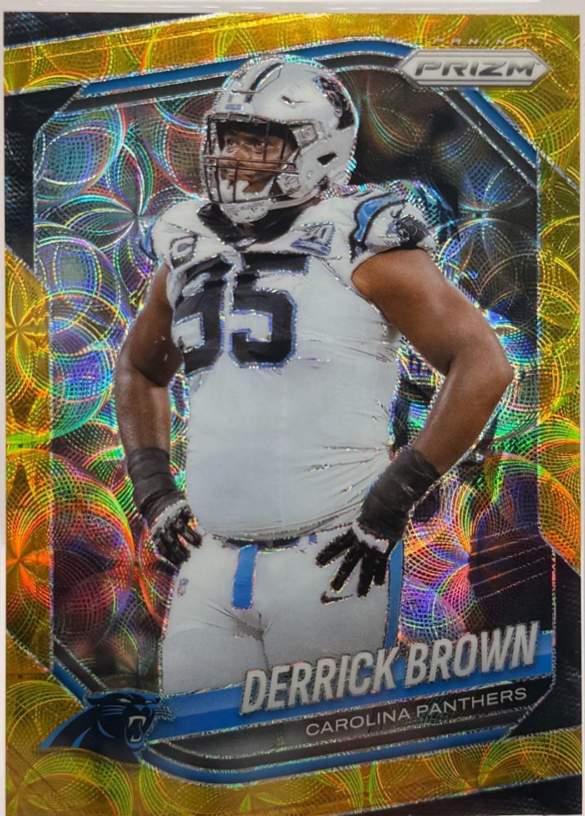 Derrick Brown [Gold] #76