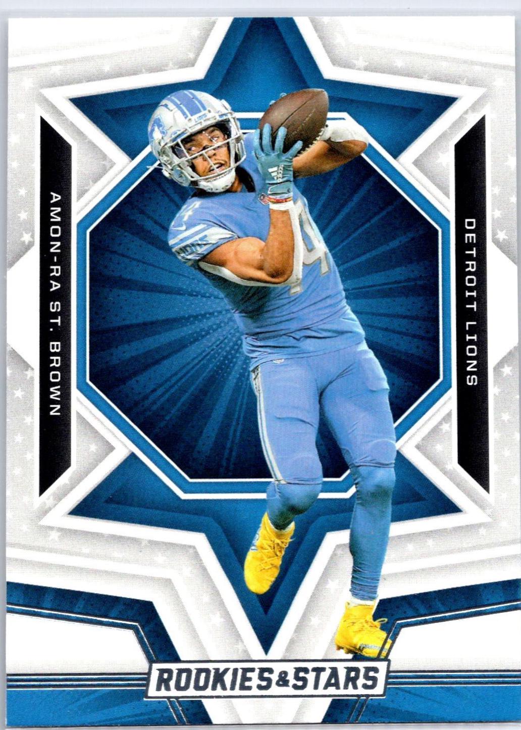 Amon-Ra St. Brown #33 Football Cards 2023 Panini Rookies & Stars