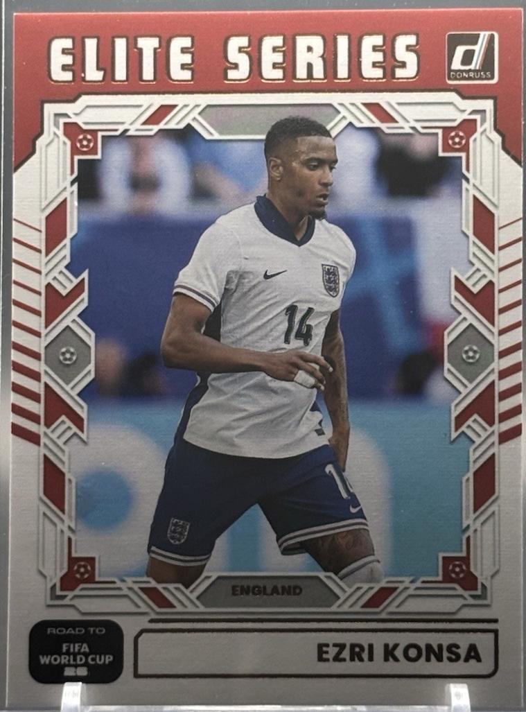 2025 Panini Donruss Road to FIFA Elite Series Ezri Konsa #15 card