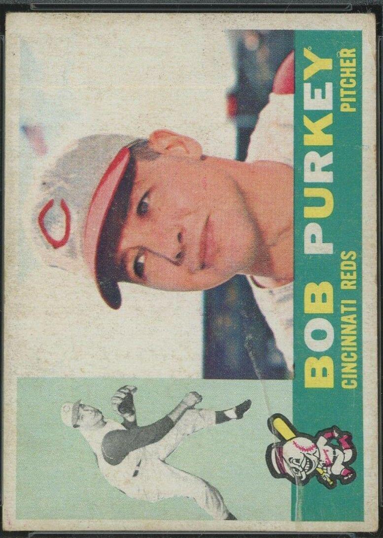 Bob Purkey #4 Baseball Cards 1960 Venezuela Topps