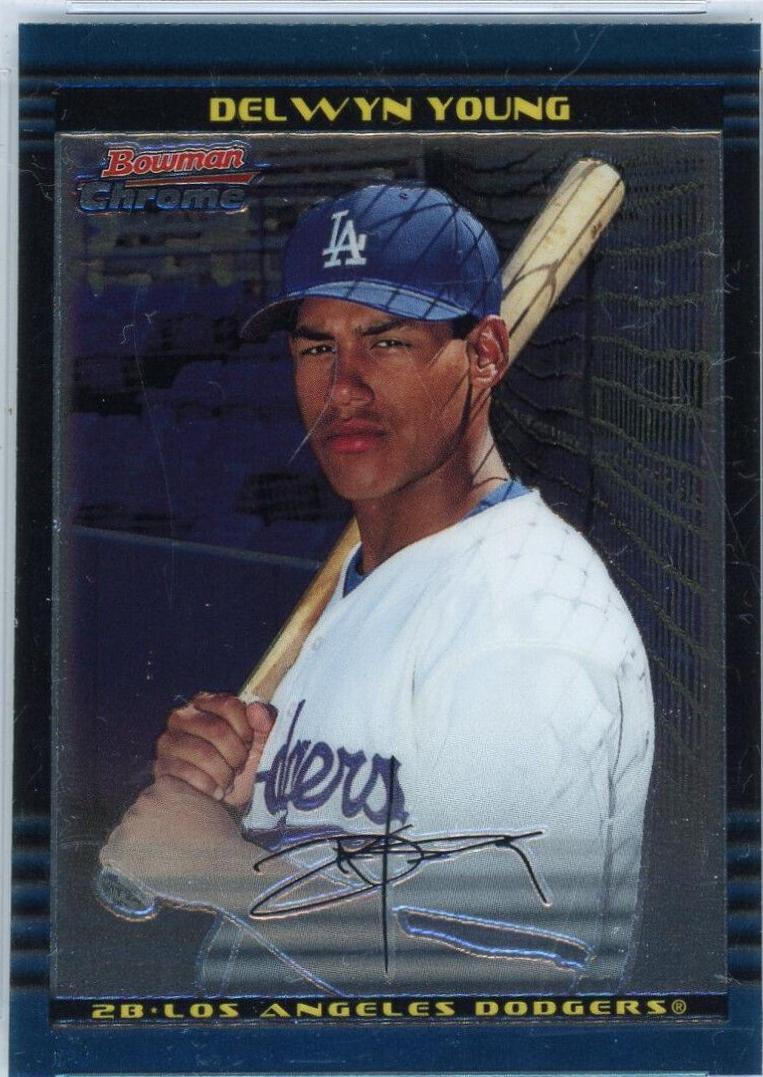 Delwyn Young #10 Baseball Cards 2002 Bowman Chrome Draft Picks