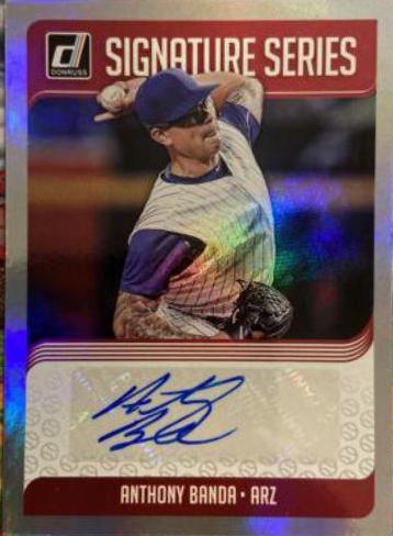 Anthony Banda #SS-AB Baseball Cards 2018 Panini Donruss Signature Series
