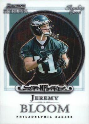 Jeremy Bloom #17 Football Cards 2006 Bowman Sterling